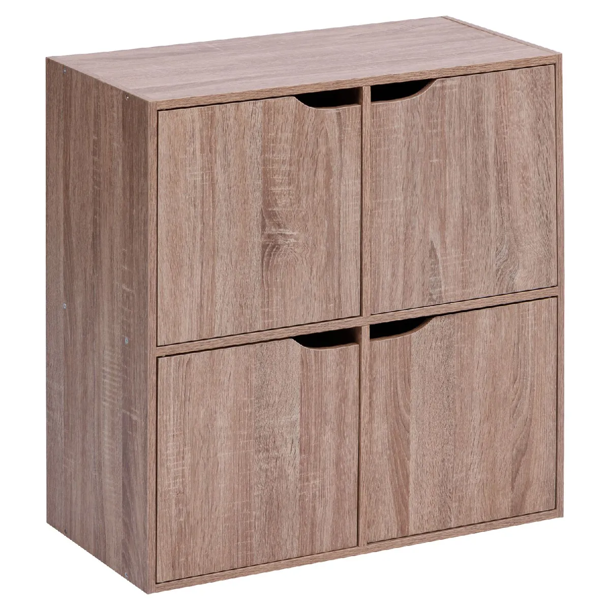 Etagère 4 Portes Mix'n Door Bois Clair - 5five