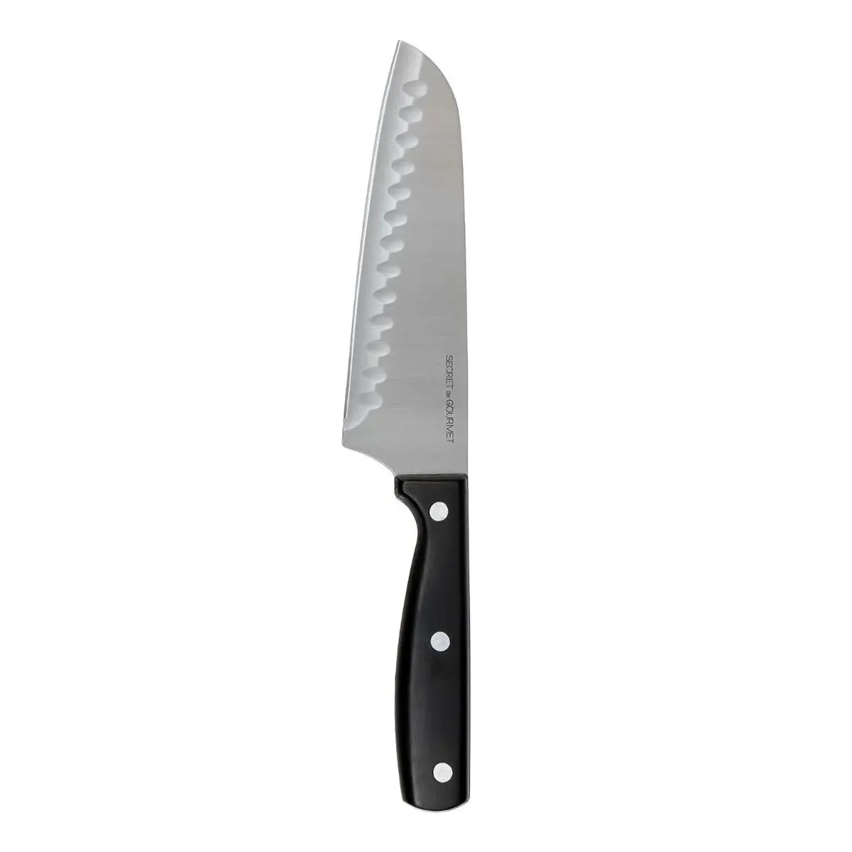 Couteau Santoku Inox "essentiel Black" Lame 17cm - 5five