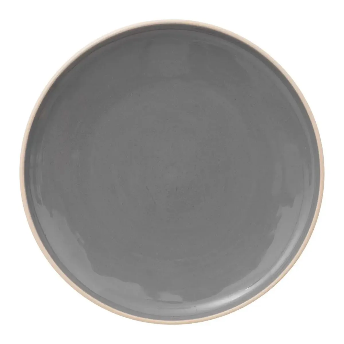 Lot De 6 Assiettes À Dessert "asma" 19cm Gris