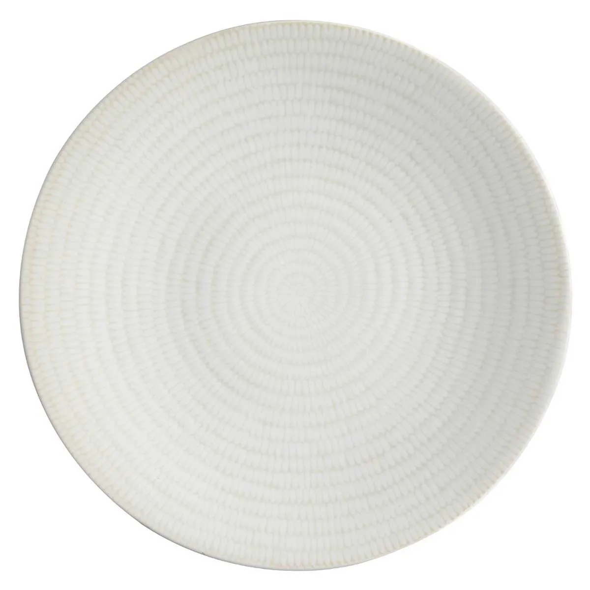 Lot De 6 Assiettes Plate Rice D27 - Sg Secret De Gourmet