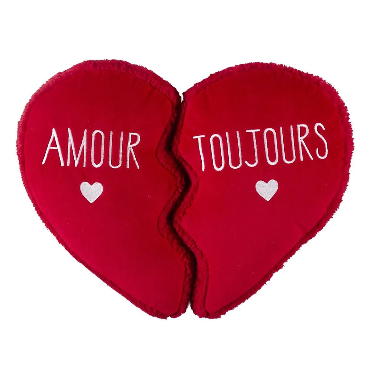 Coussin - The Concept Factory - Coeur Détachable - Rouge