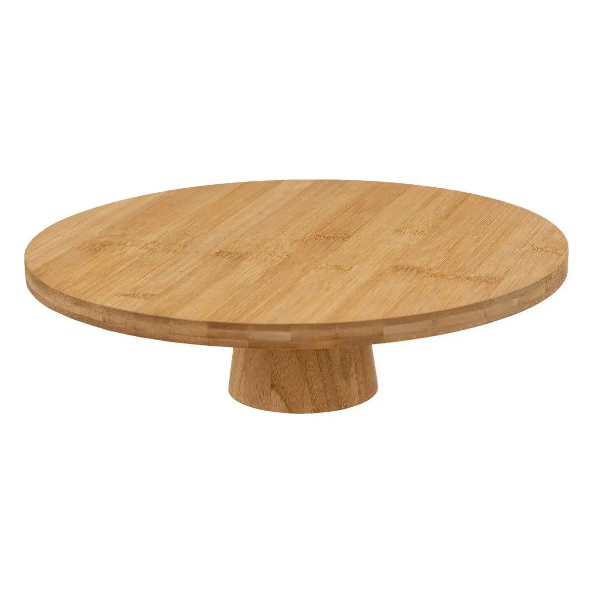 Présentoir Gâteau En Bambou D28cm - Sg Secret De Gourmet