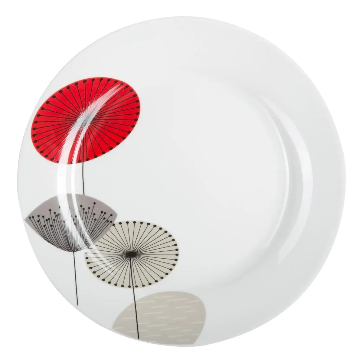 Lot De 6 Assiettes Plates Osara D27 - Sg Secret De Gourmet