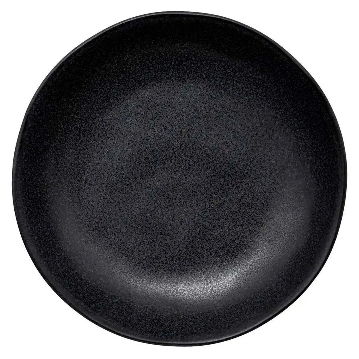 Lot De 6 Assiettes Creuses "ysée" 20cm Noir