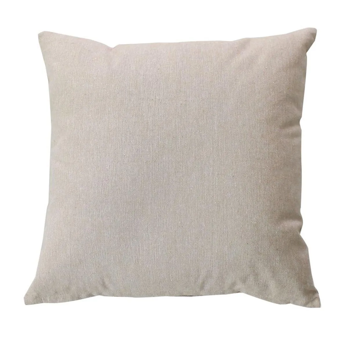 Coussin Déco Uni "dune" 40x40cm Naturel