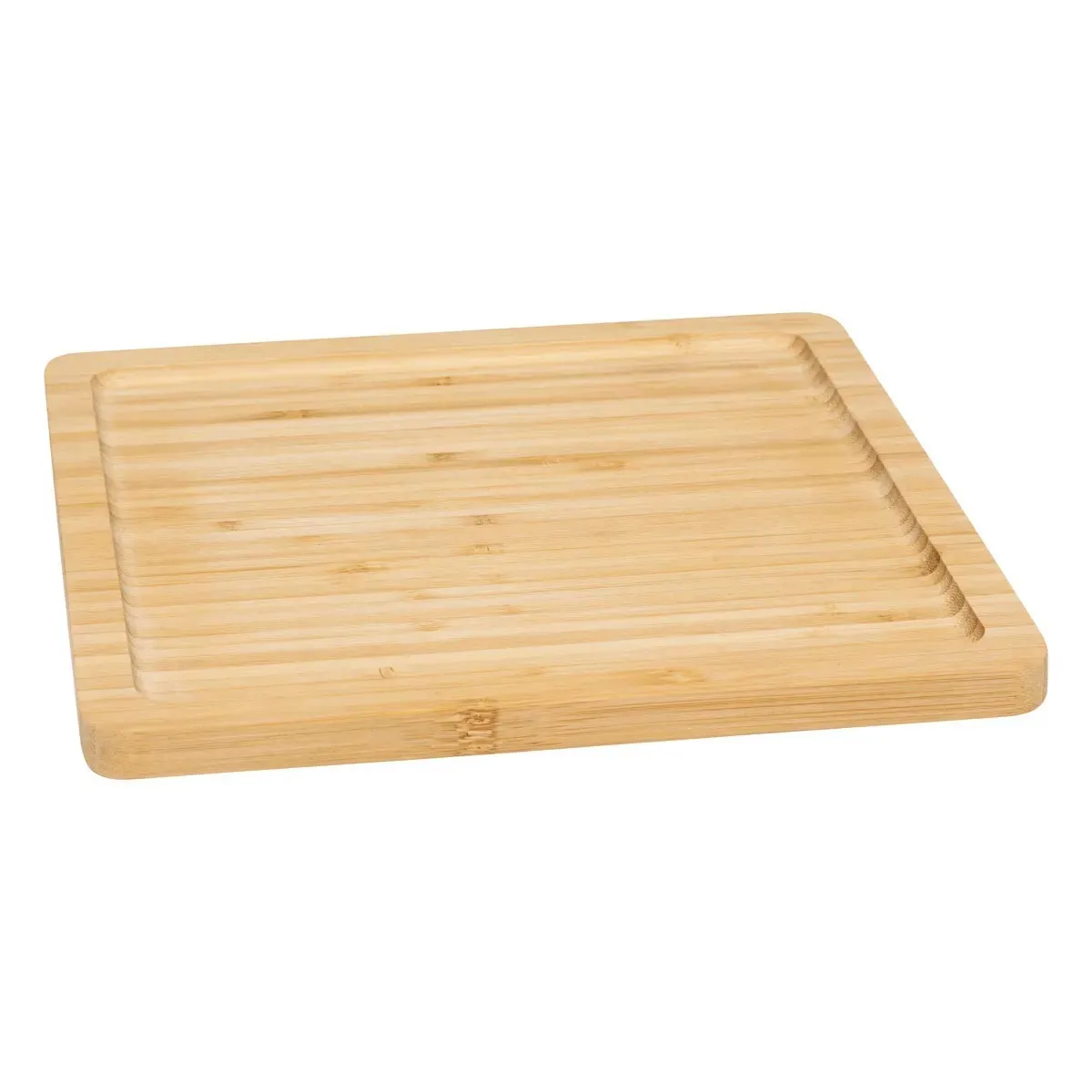 Assiette De Présentation "bambou Rio" 25x25cm - Sg Secret De Gourmet