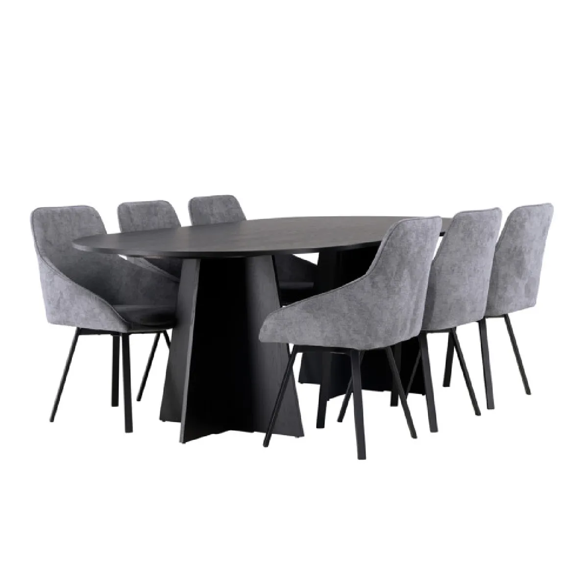 Bootcut Dining Table with Rosie Chairs