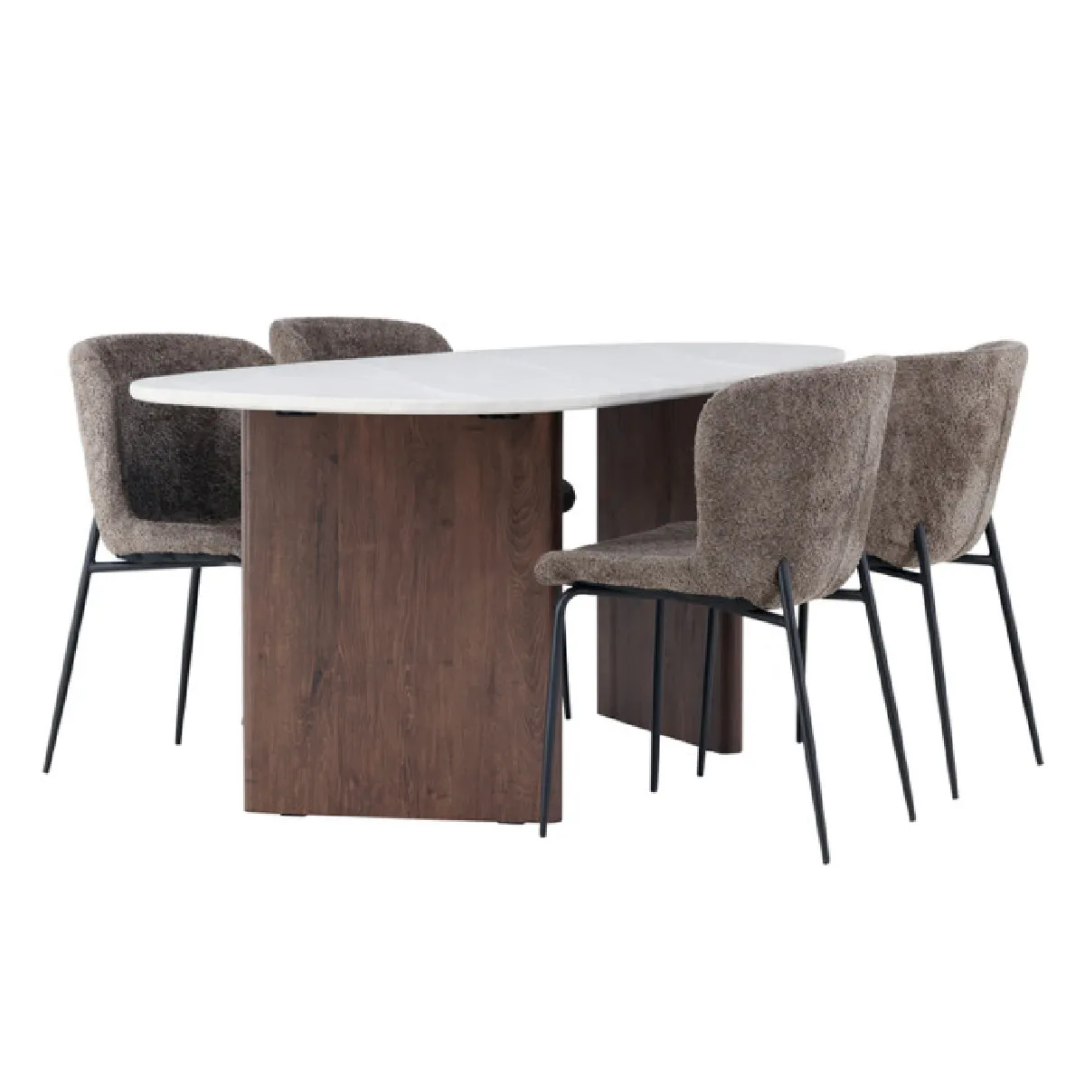 Grönvik Dining Table with Modesto Chairs