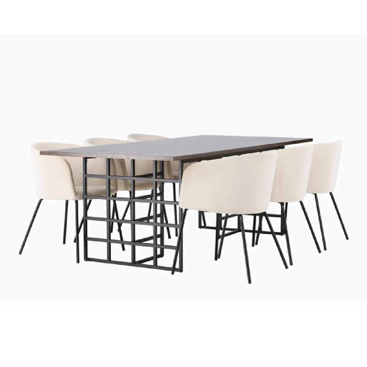 Dining Set Ystad with the chairs Berit