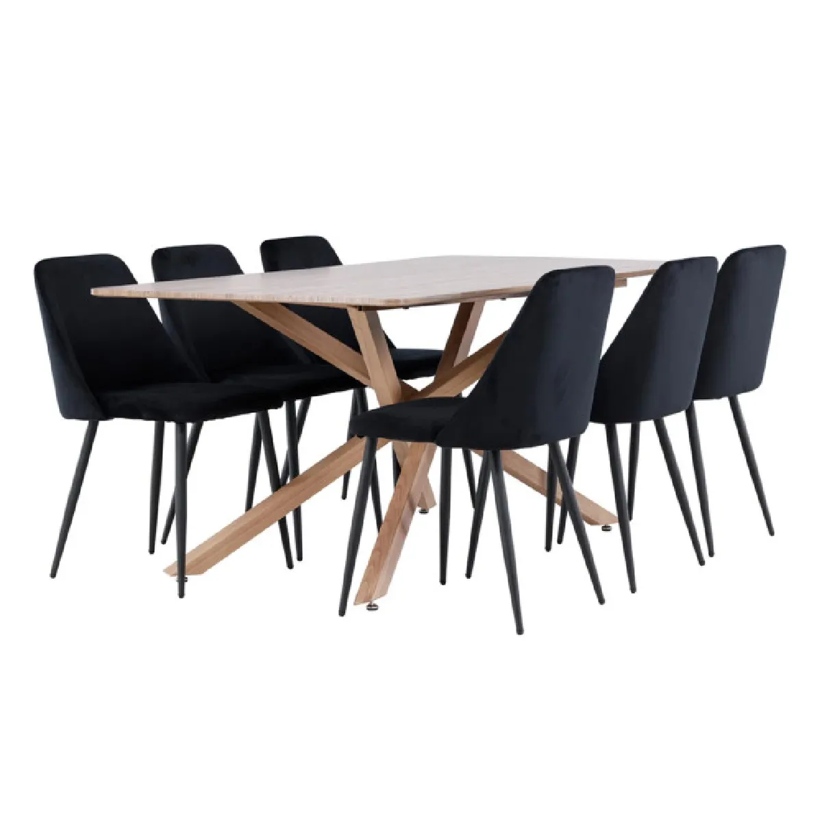 Piazza Dining Table with Night Chairs