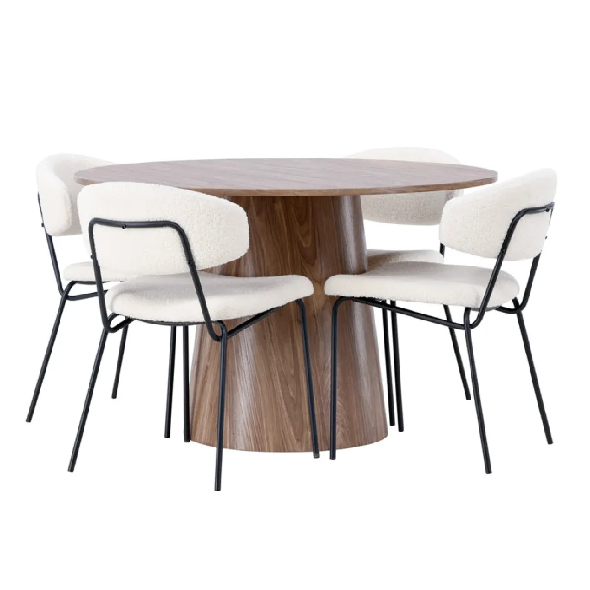 Lanzo Dining Table with Chico Chairs