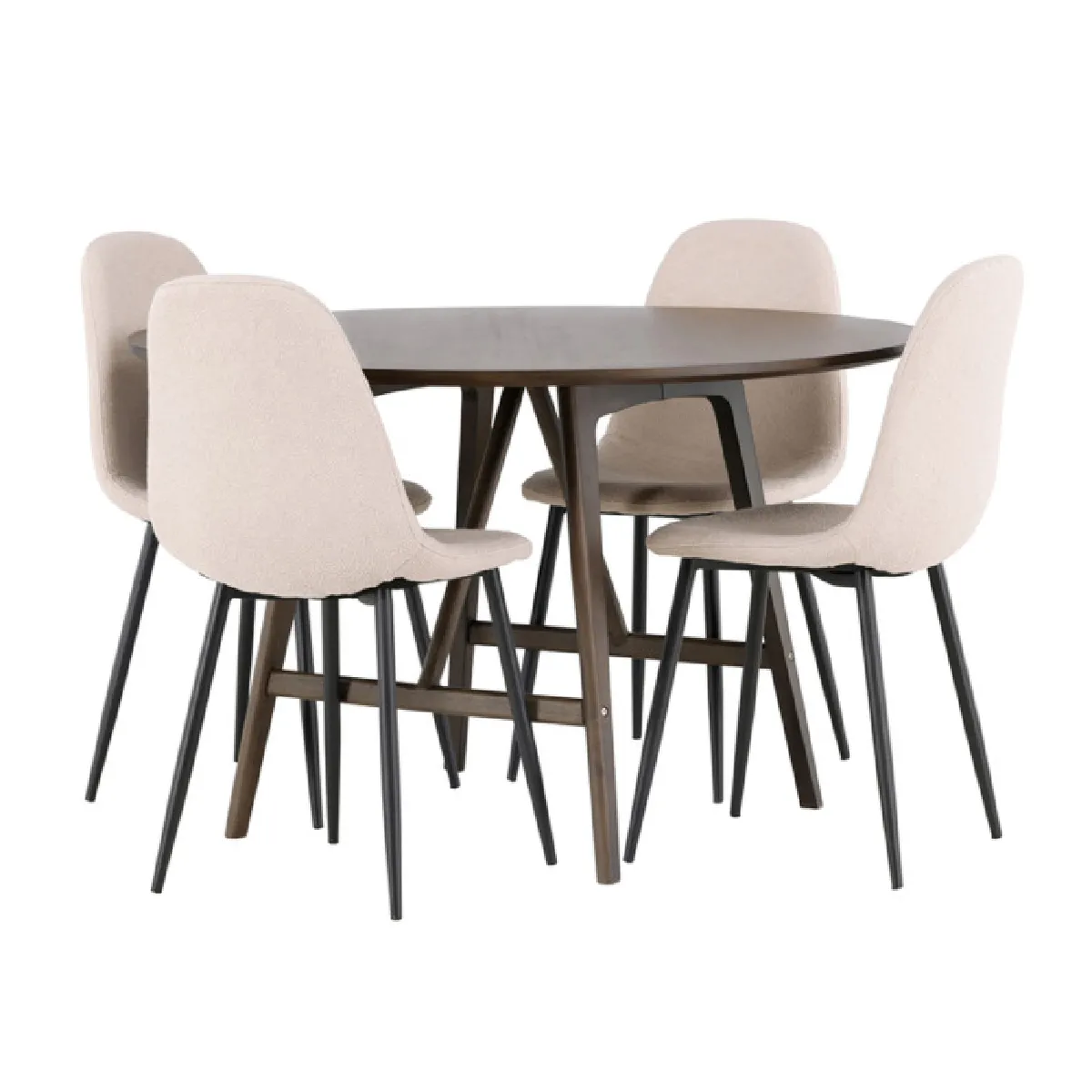 Kaseidon Dining Table with Polar Chairs