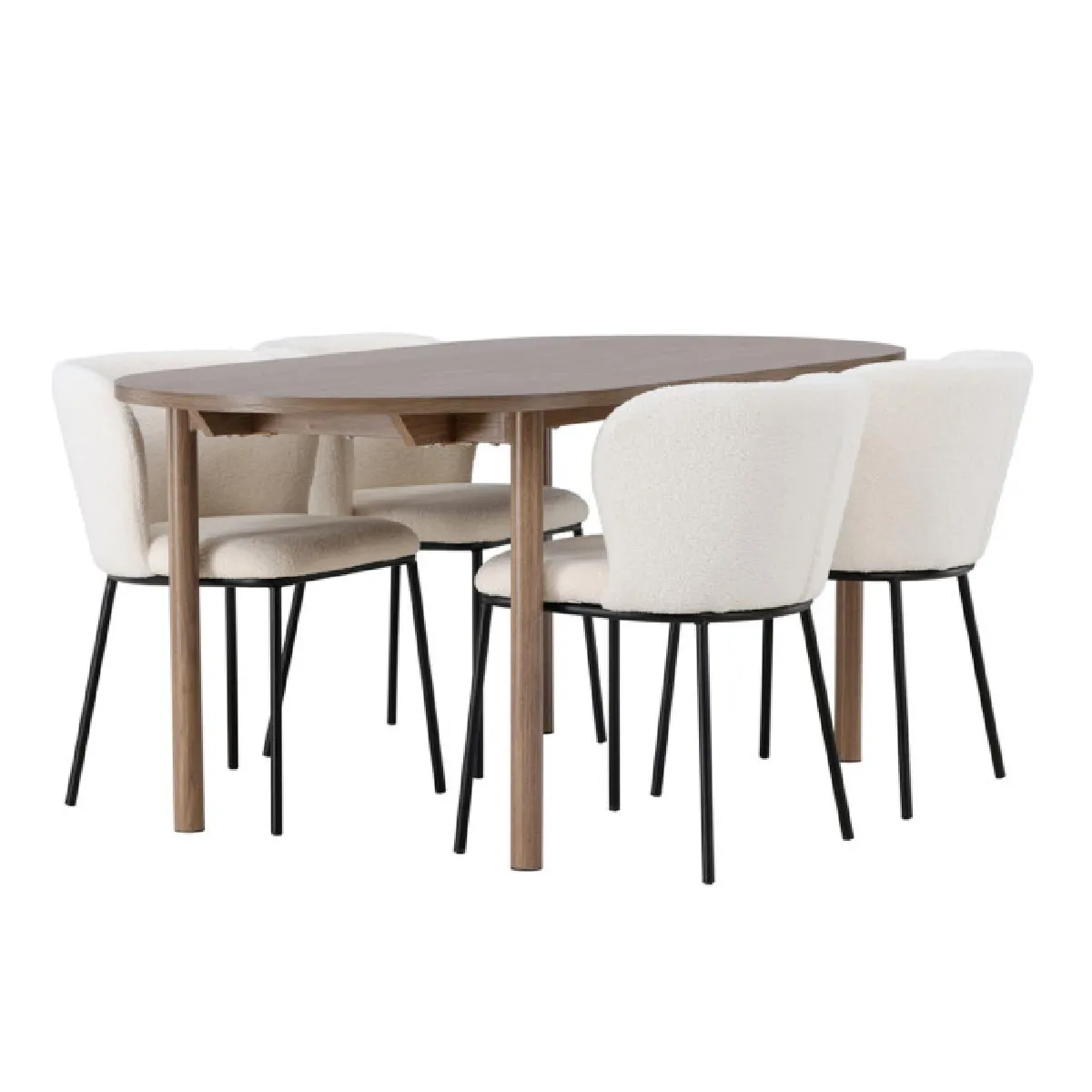 Andy Dining Table with Edina Chairs