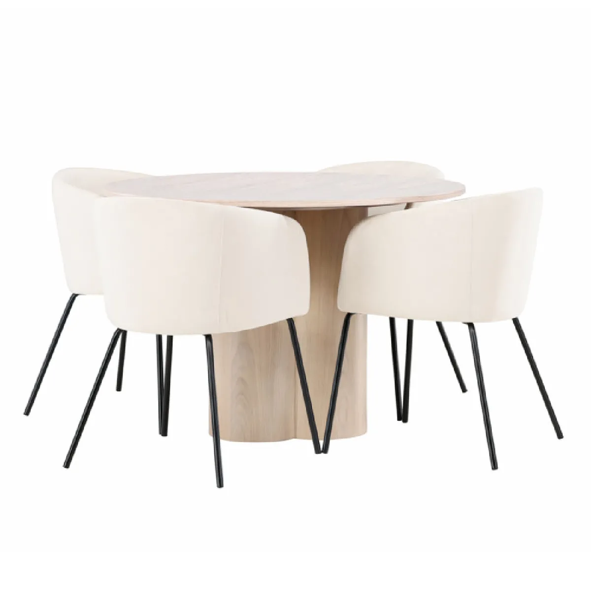 Olivia Dining Table with Berit Chairs