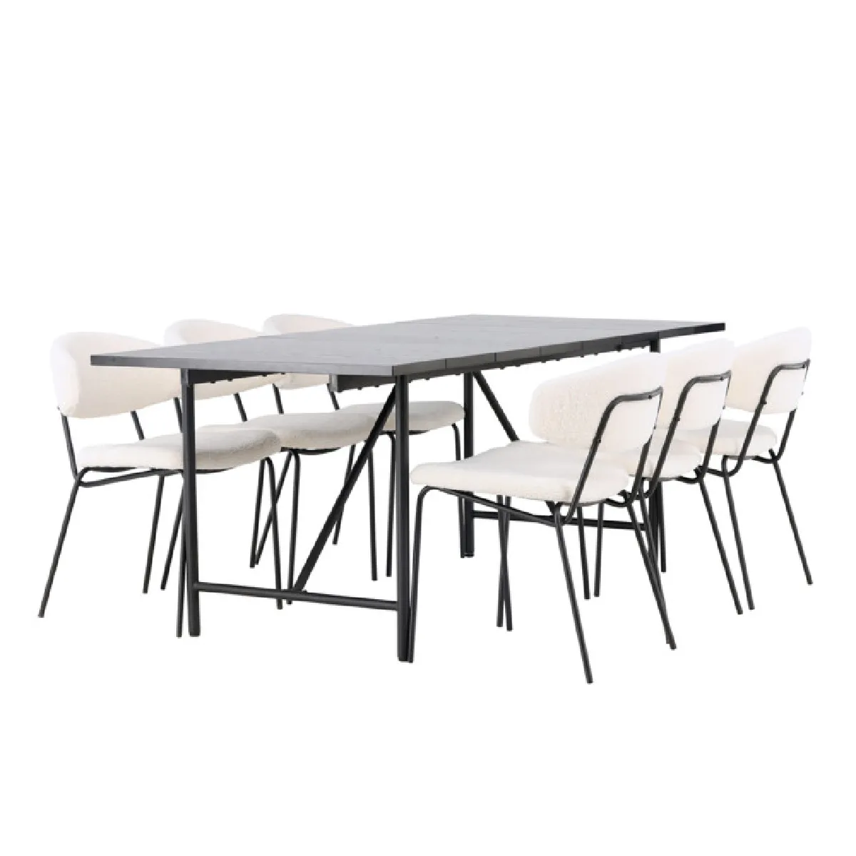 Astrid Dining Table with Chico Chairs