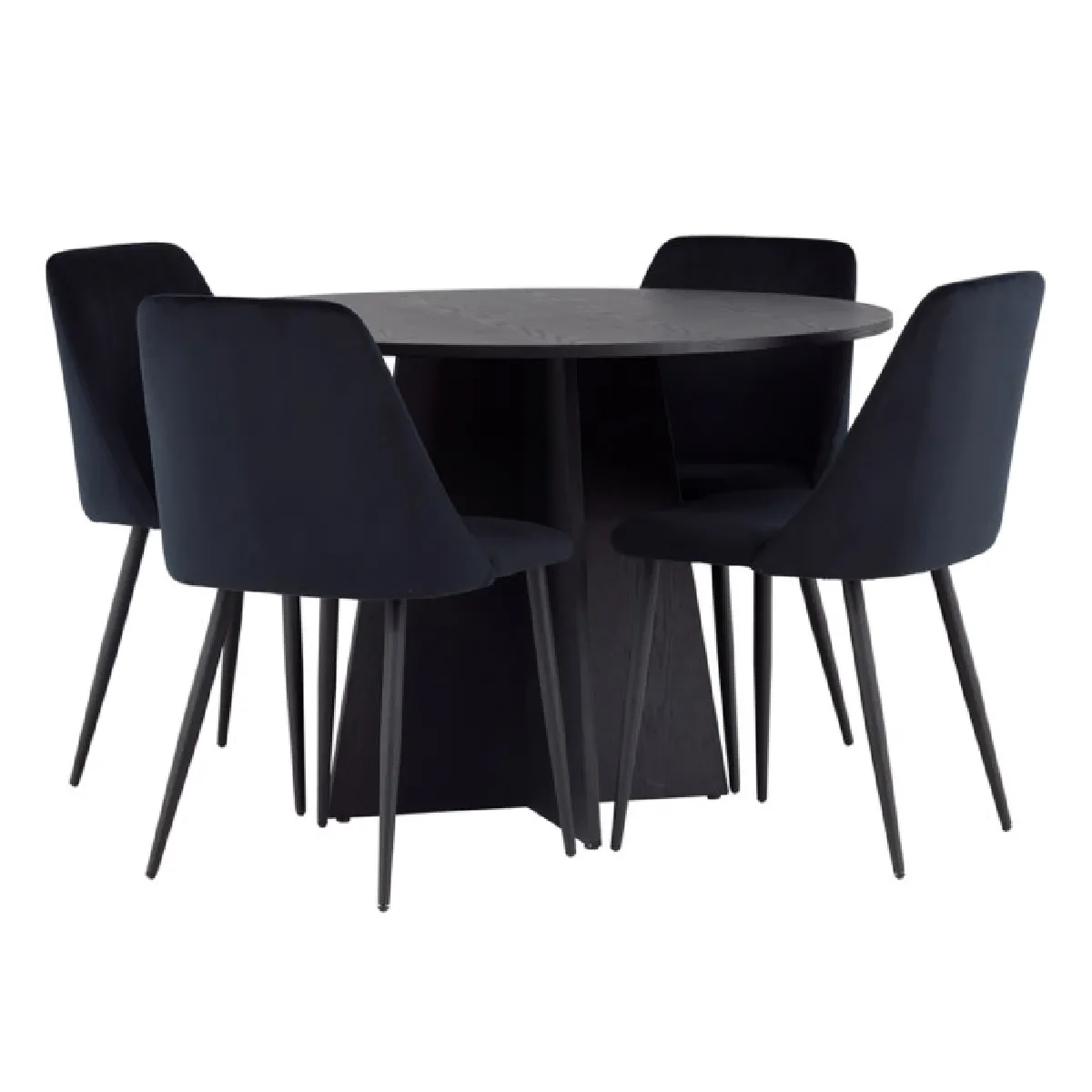Bootcut Dining Table with Night Chairs
