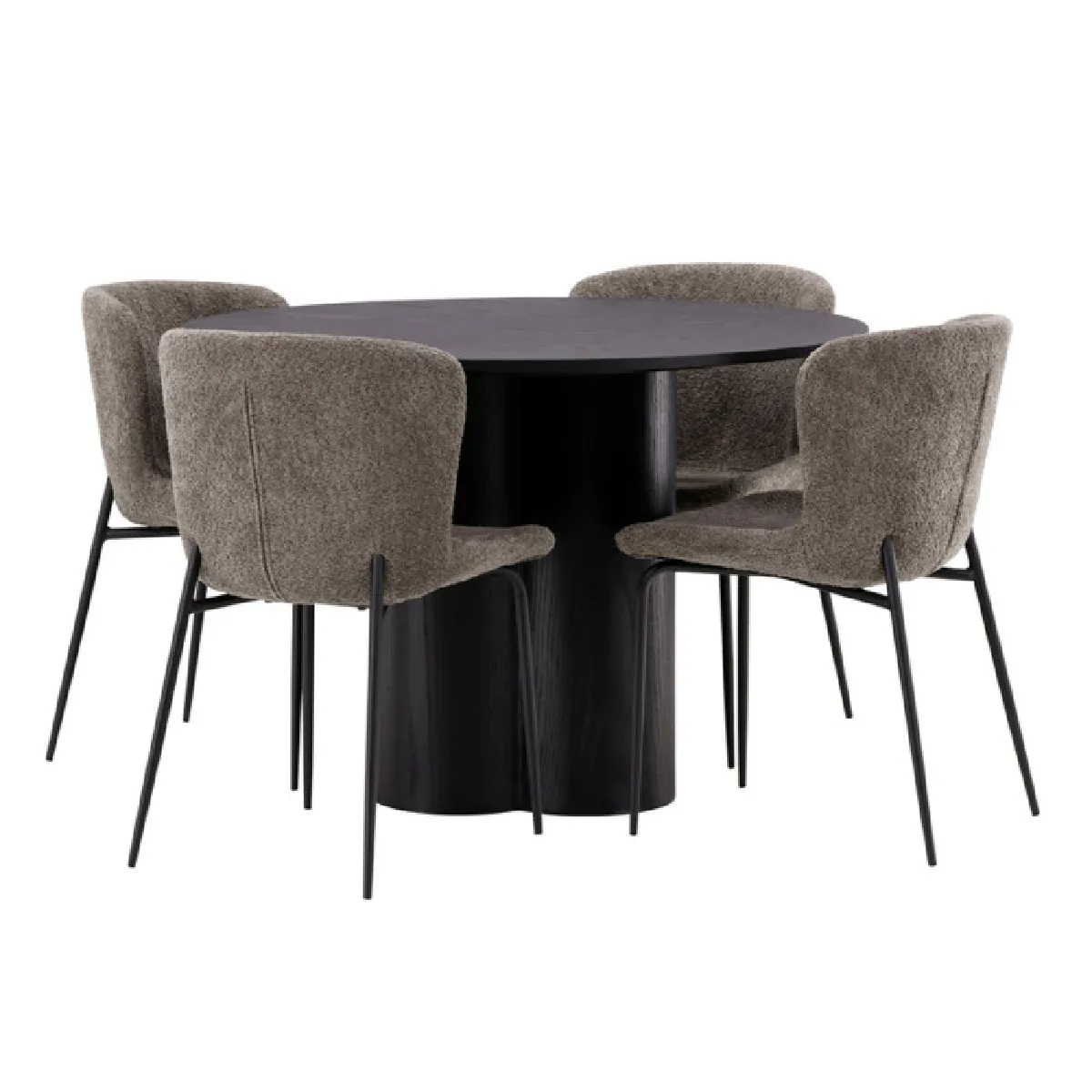 Olivia Dining Table with Modesto Chairs