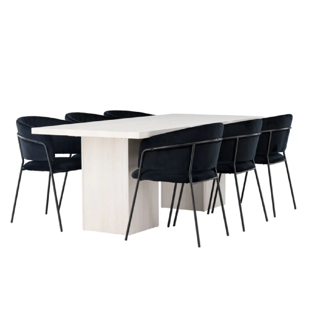 Olga Dining Table with Selma Chairs