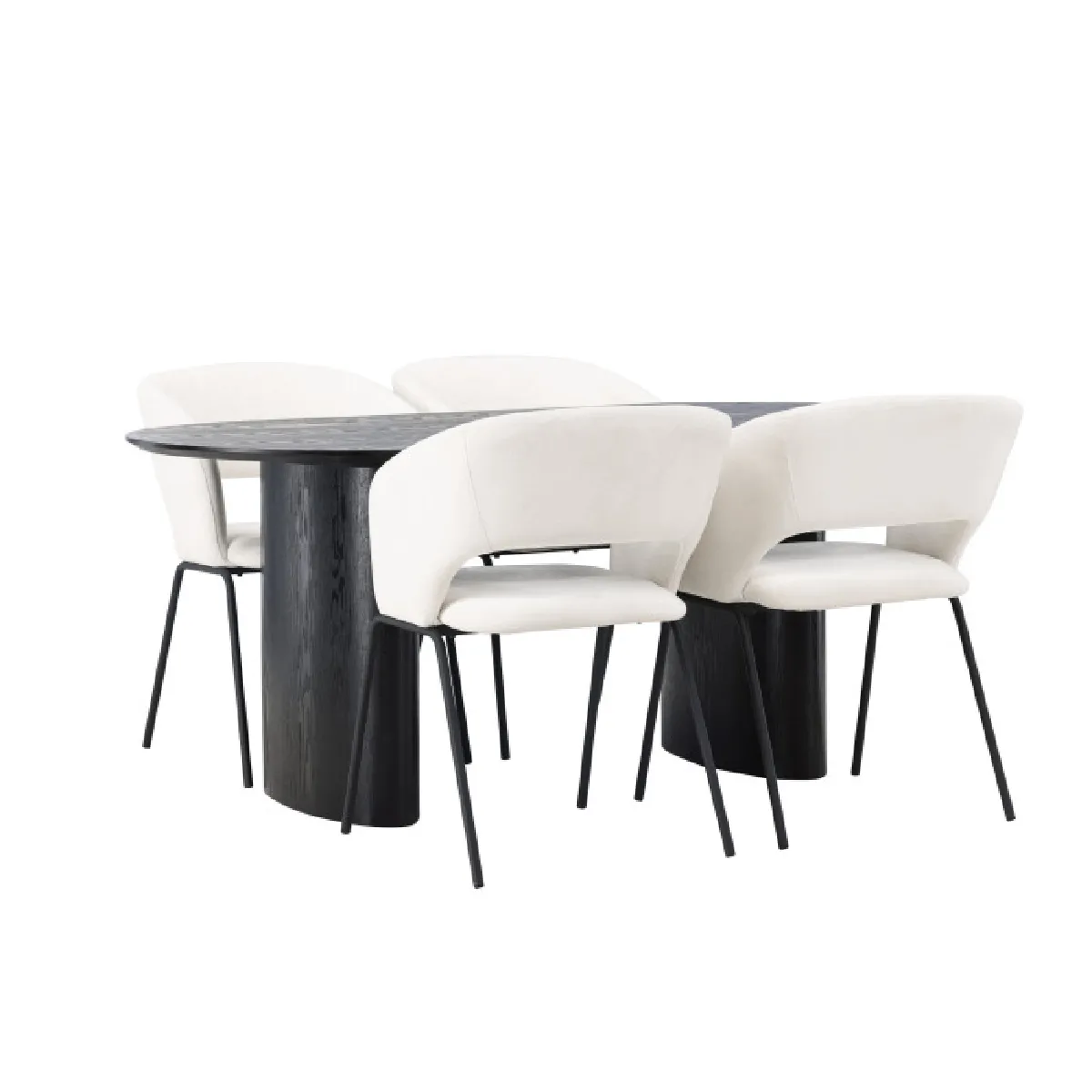 Isolde Dining Table with Day Chairs