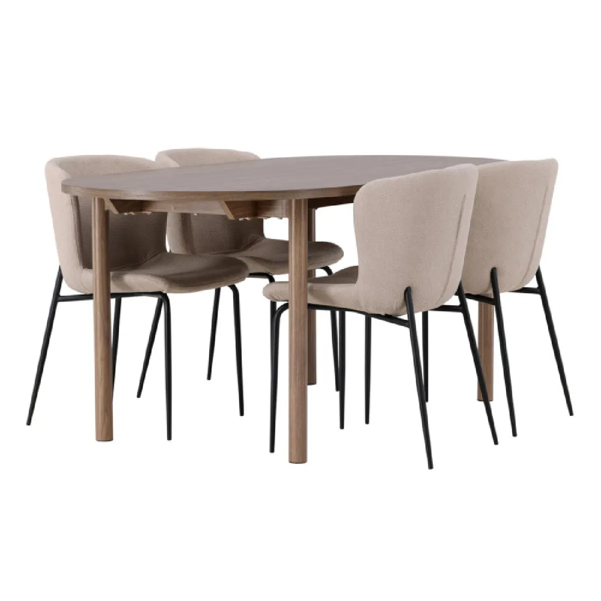 Andy Dining Table with Modesto Chairs