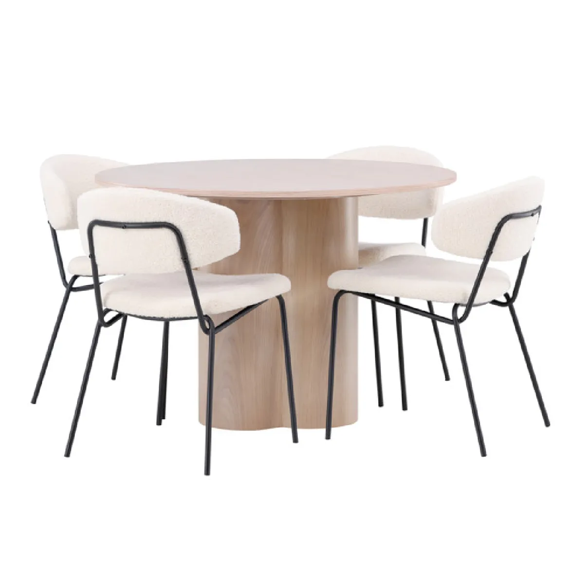 Olivia Dining Table with Chico Chairs