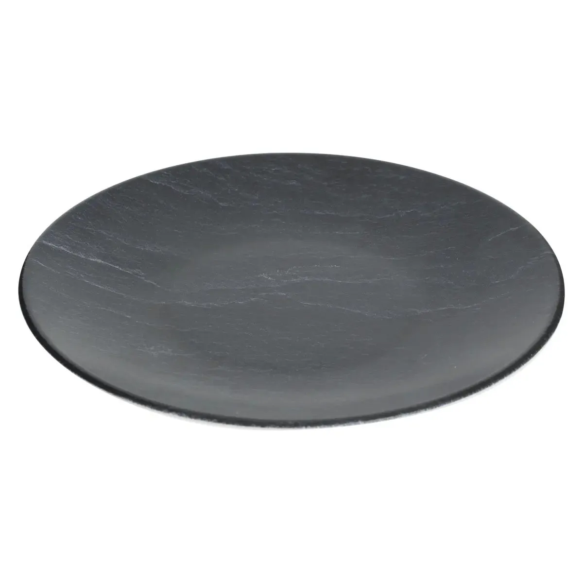 Lot De 6 Assiettes À Dessert "cadence" 20cm Noir