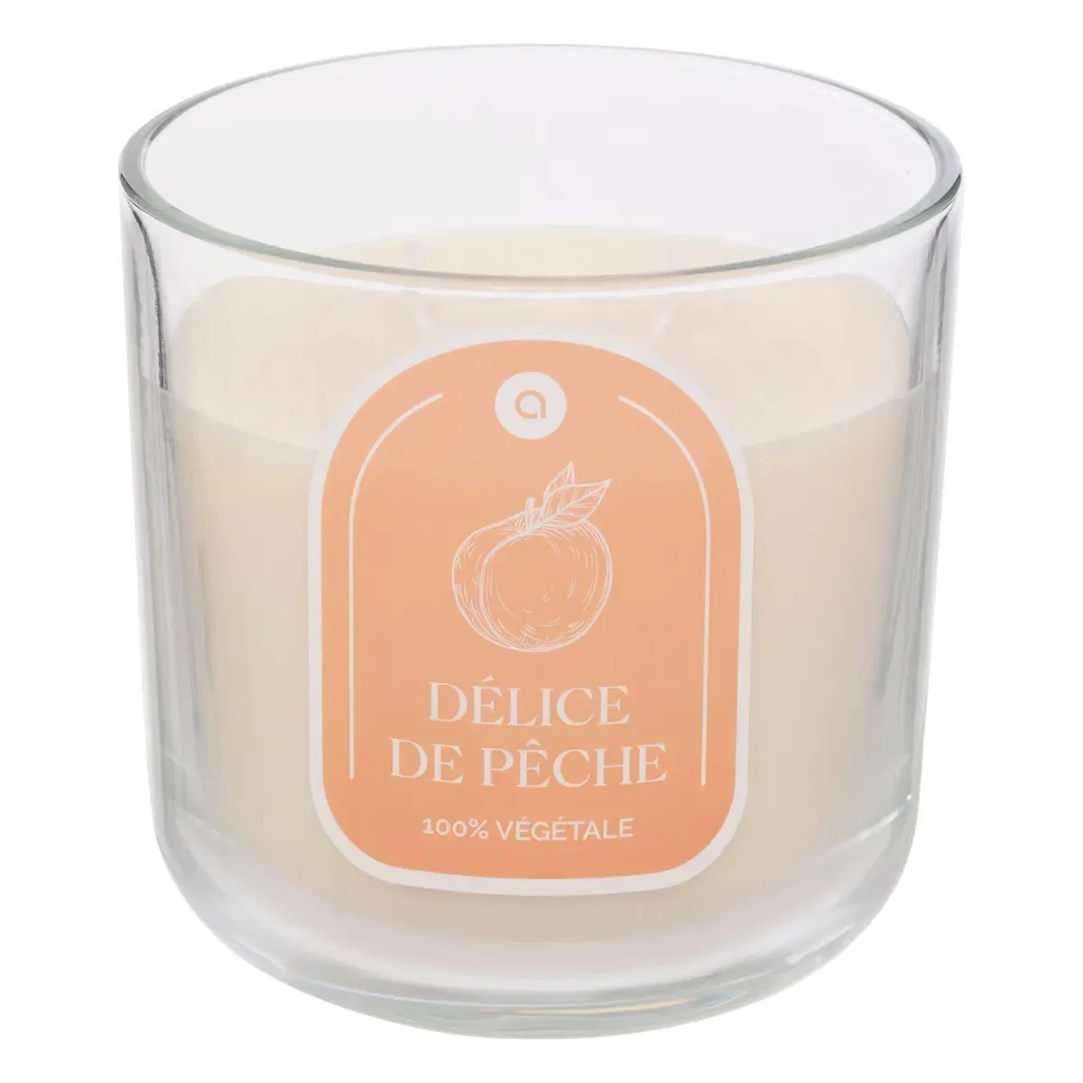 Bougie parfumée " Floa" pêche 350g - Atmosphera Créateur d'intérieur