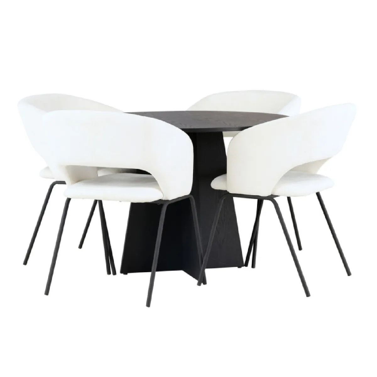 Bootcut Dining Table with Day Chairs
