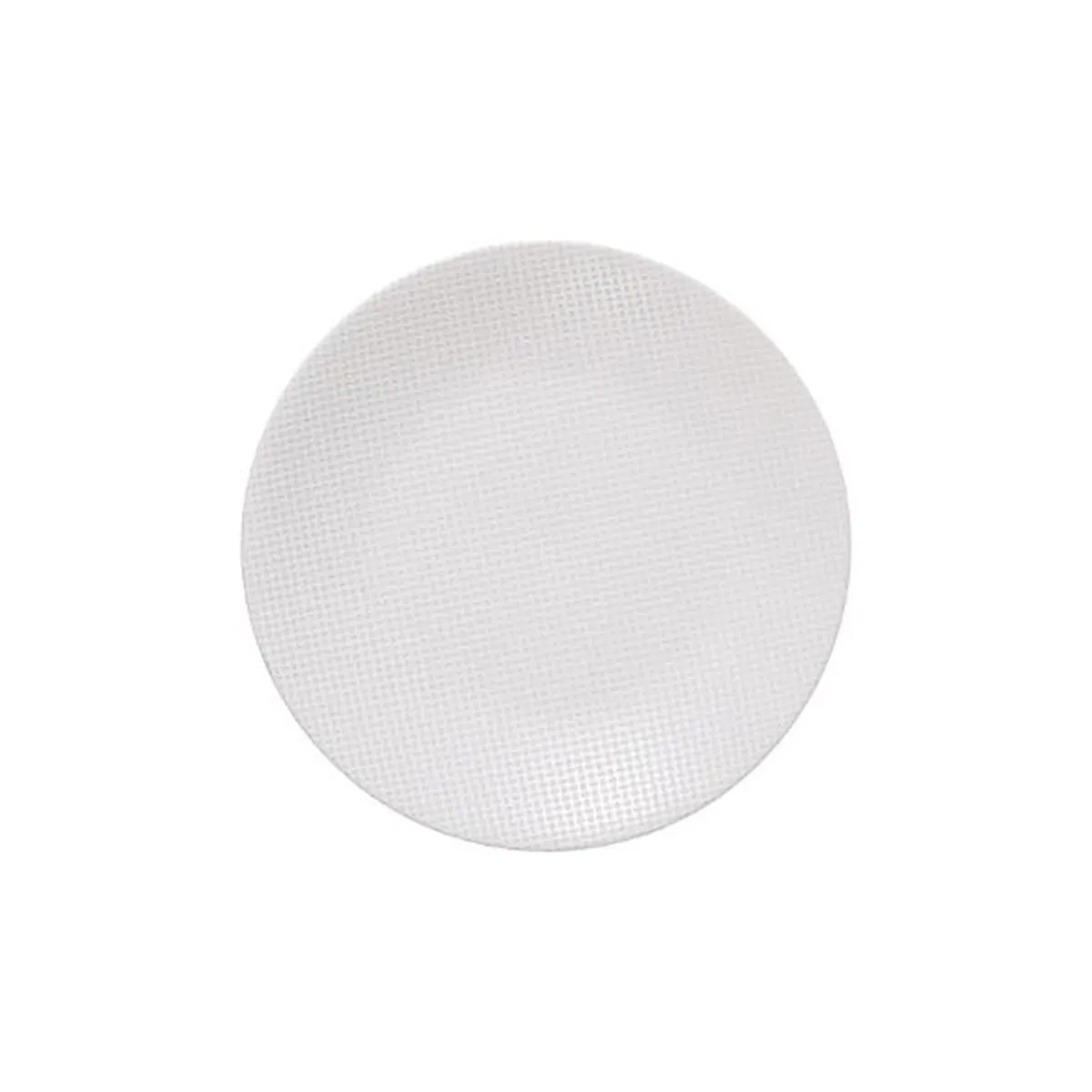 Lot De 6 Assiettes À Dessert "céleste" 21cm Blanc