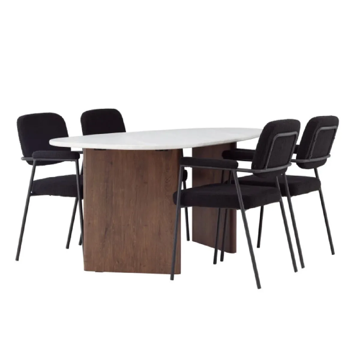 Grönvik Dining Table with Yesterday Chairs