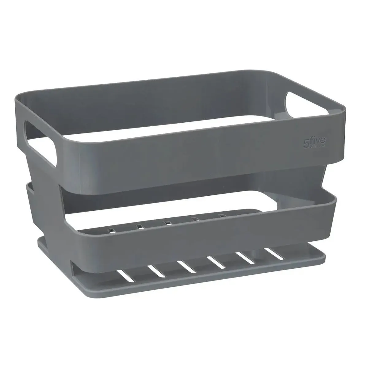 Panier Plastique "bath'n Store" Gris - 5 Five Simply Smart