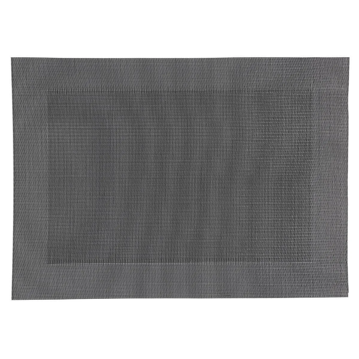 Set De Table En Texaline Noir - Sg Secret De Gourmet