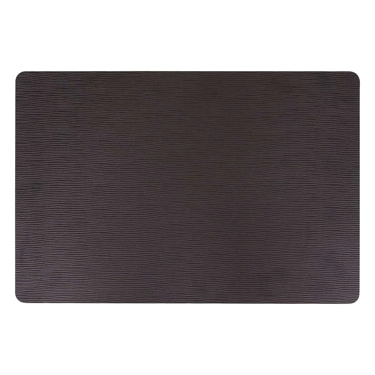 Set De Table "charly" Noir 49x33cm - Sg Secret De Gourmet