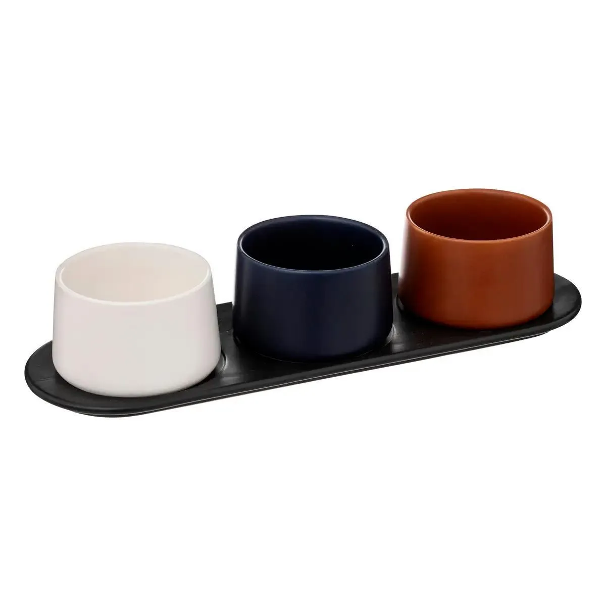 Service Apéritif 4 Pièces "olme" 31cm Multicolore