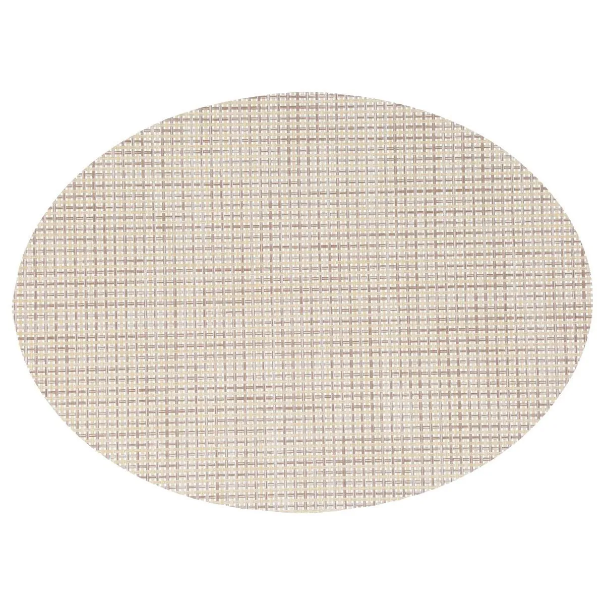 Set De Table Ovale "maoli" 35x48cm Beige