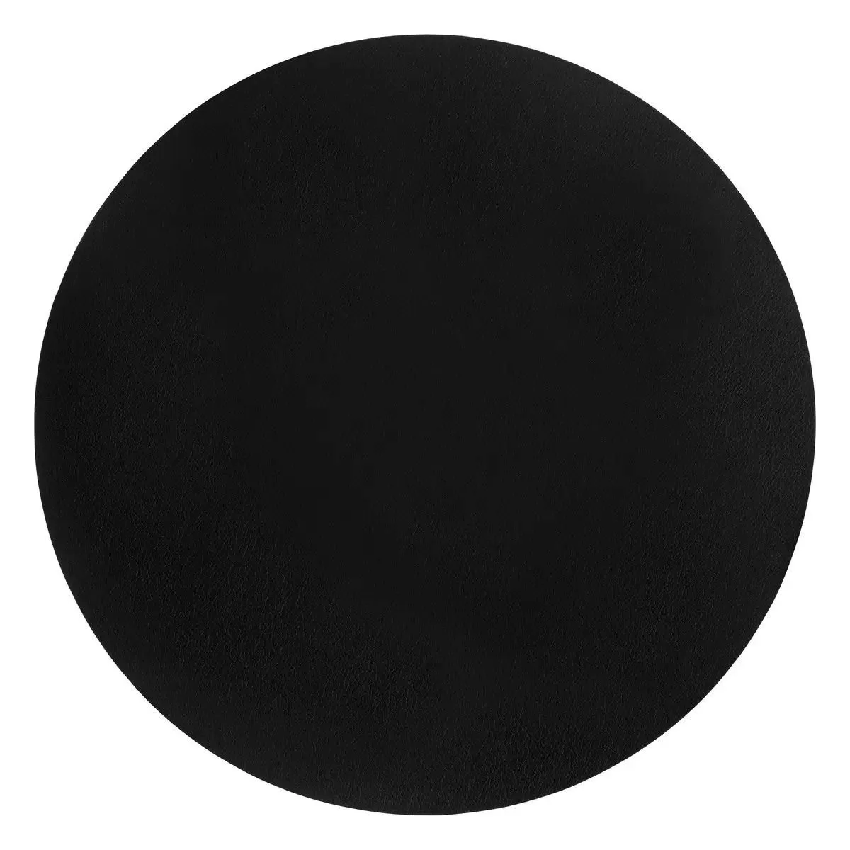 Set De Table "tenor" Rond D38cm Noir - Sg Secret De Gourmet