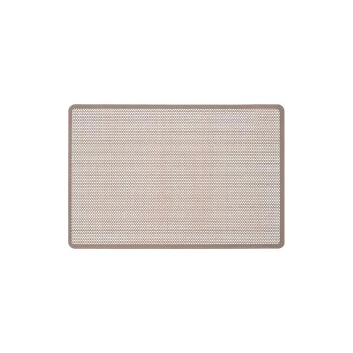 Set De Table Déco "honeycomb" 30x45cm Taupe