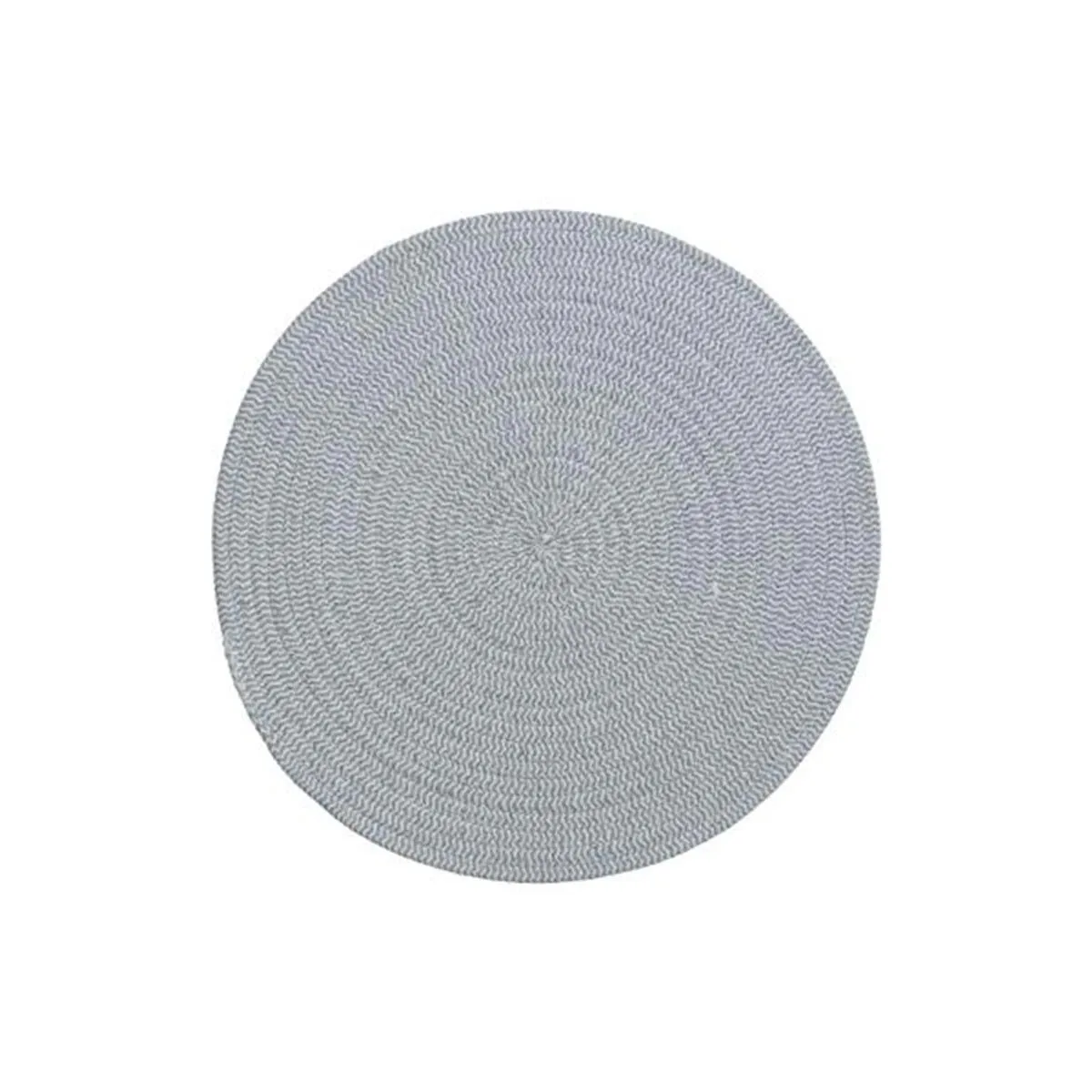 Set De Table Déco "coton" 38cm Gris