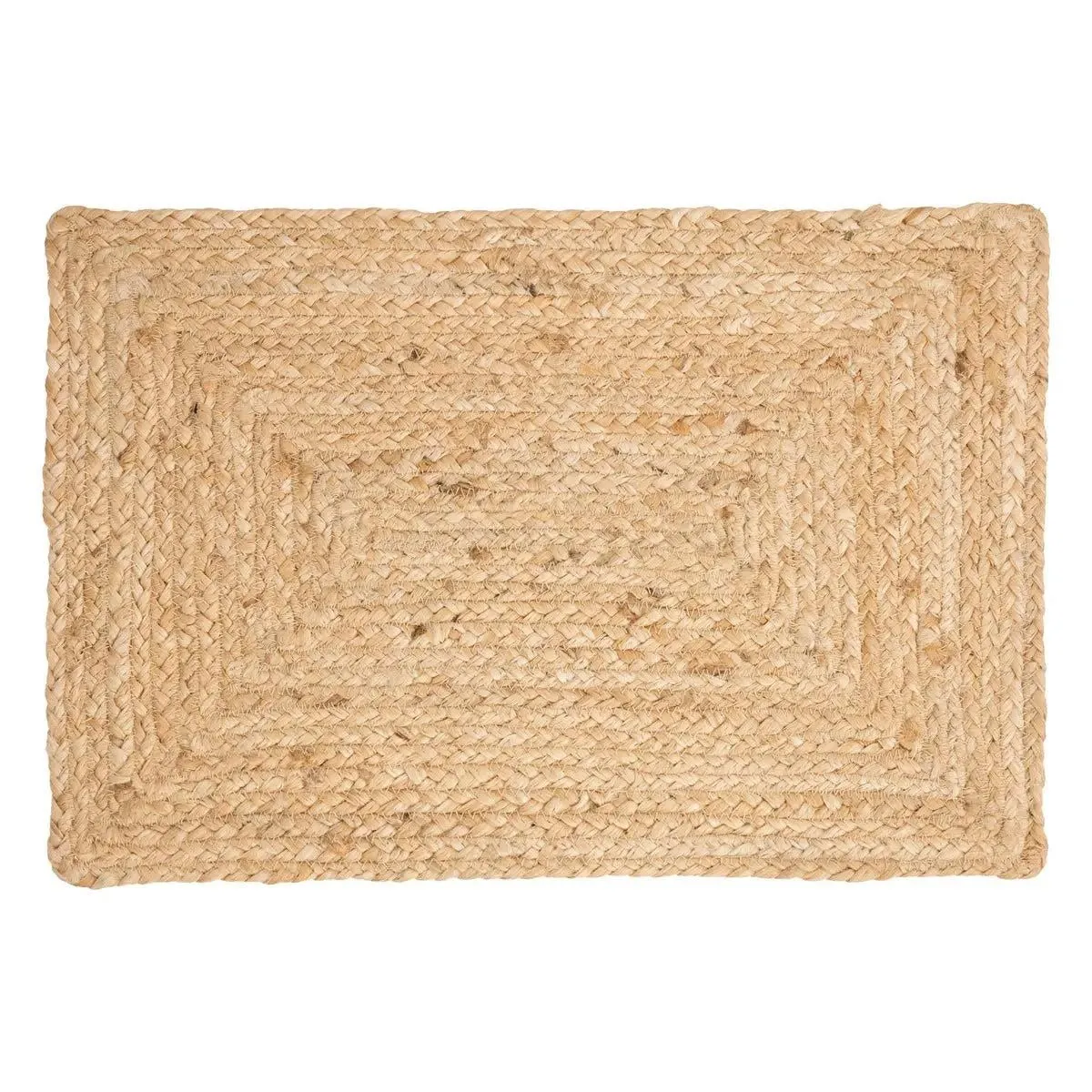 Set De Table Rectangulaire En Jute 45x30cm - Sg Secret De Gourmet
