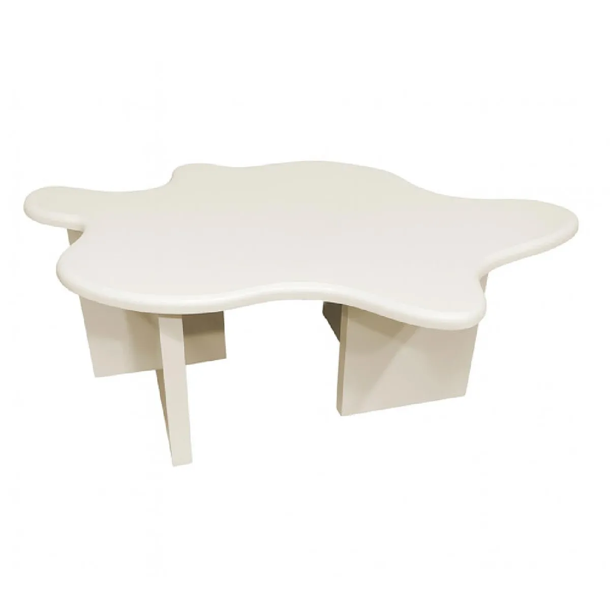 Table basse en MDF Flower 115x76x40 cm