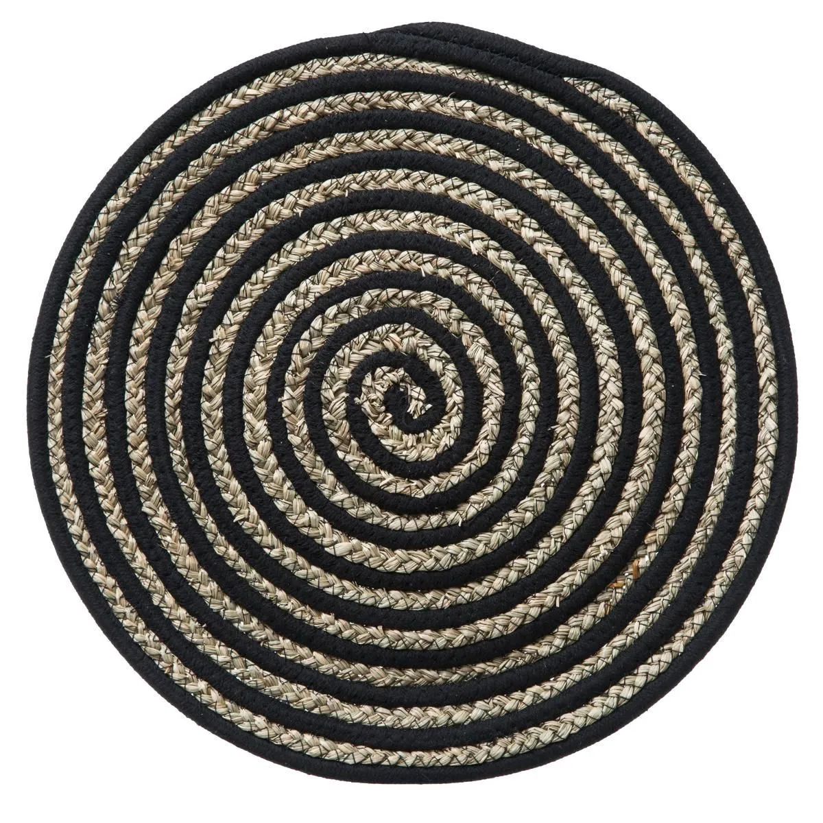 Set De Table Déco "terre" 38cm Noir