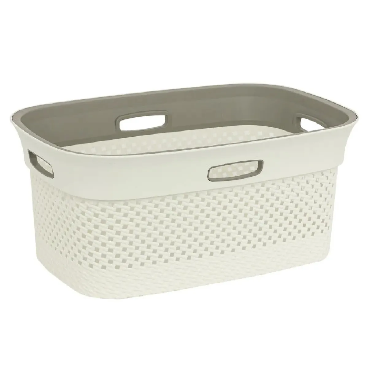 Panier À Linge "purl" 45l Lin - 5five