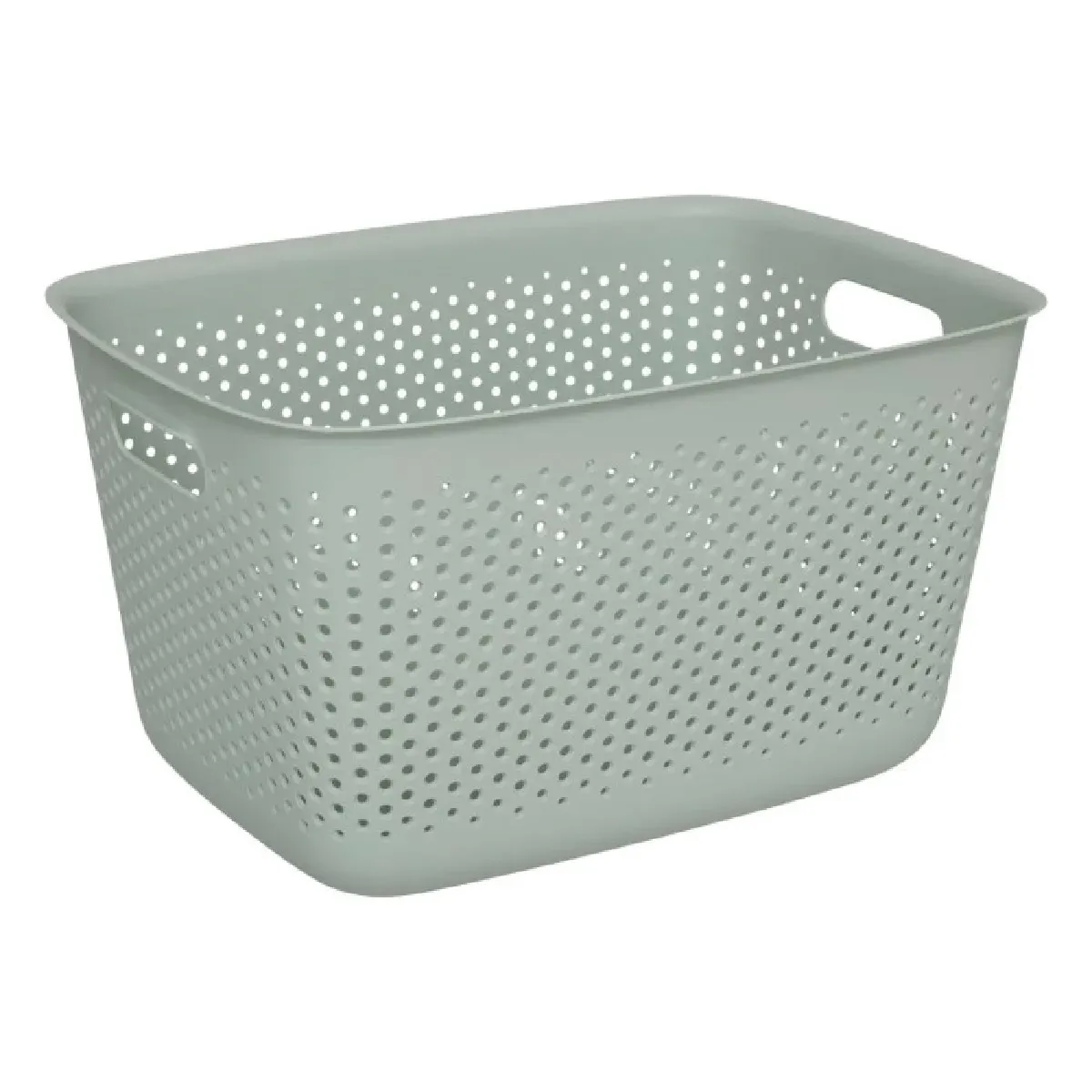 Panier "tila" 17l Sauge En Plastique - 5five