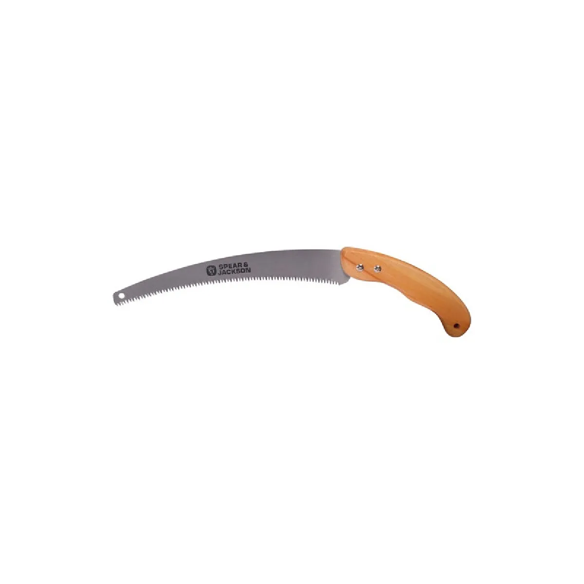 SPEAR & JACKSON Scie couteau poignée bois vernis