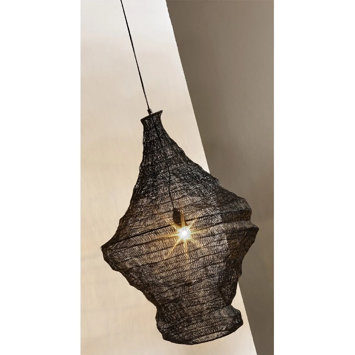 Grille de plafonnier Thea en zinc 50x80cm 50x80cm