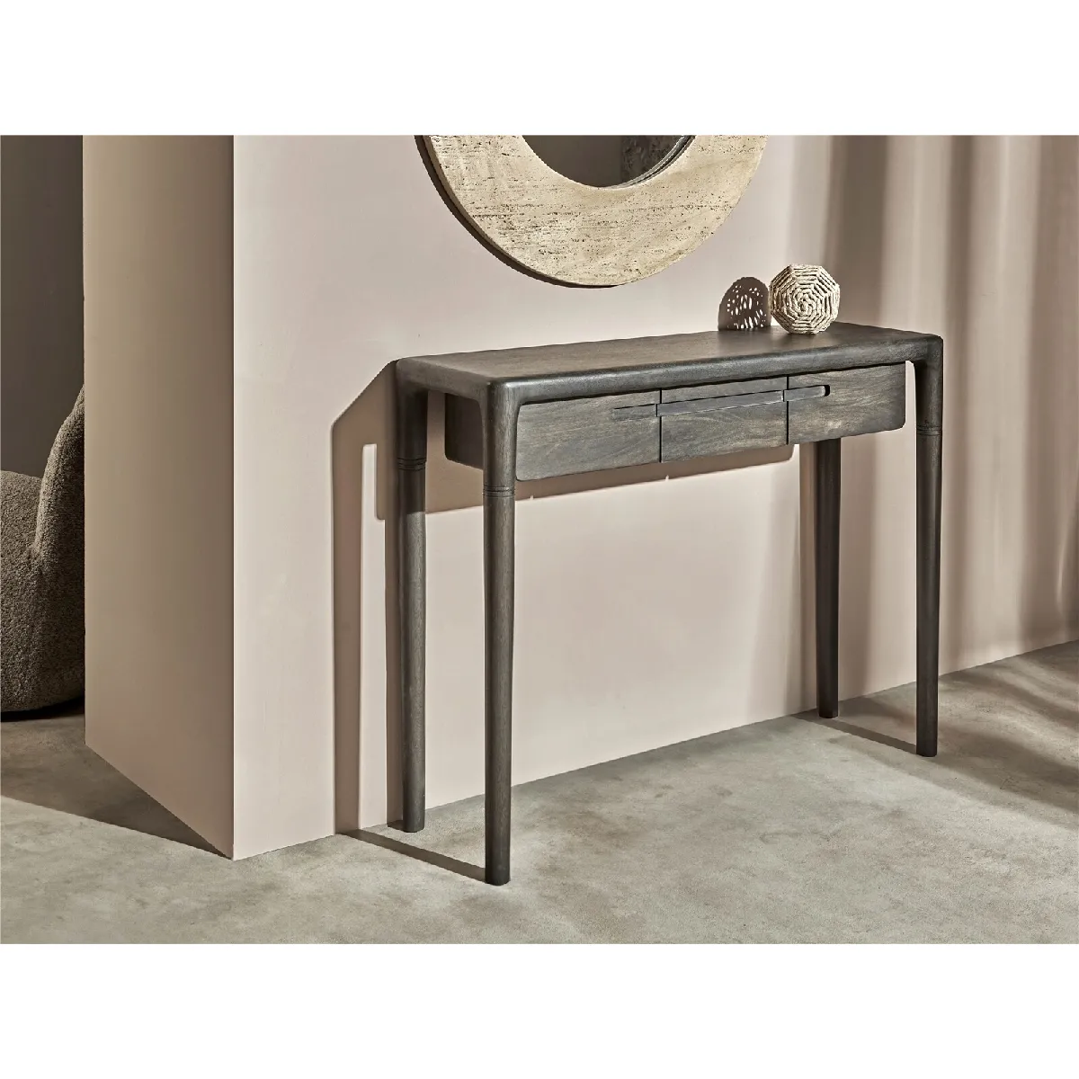 Console Ares mangue wengé 100x30x76cm 100x30x76cm