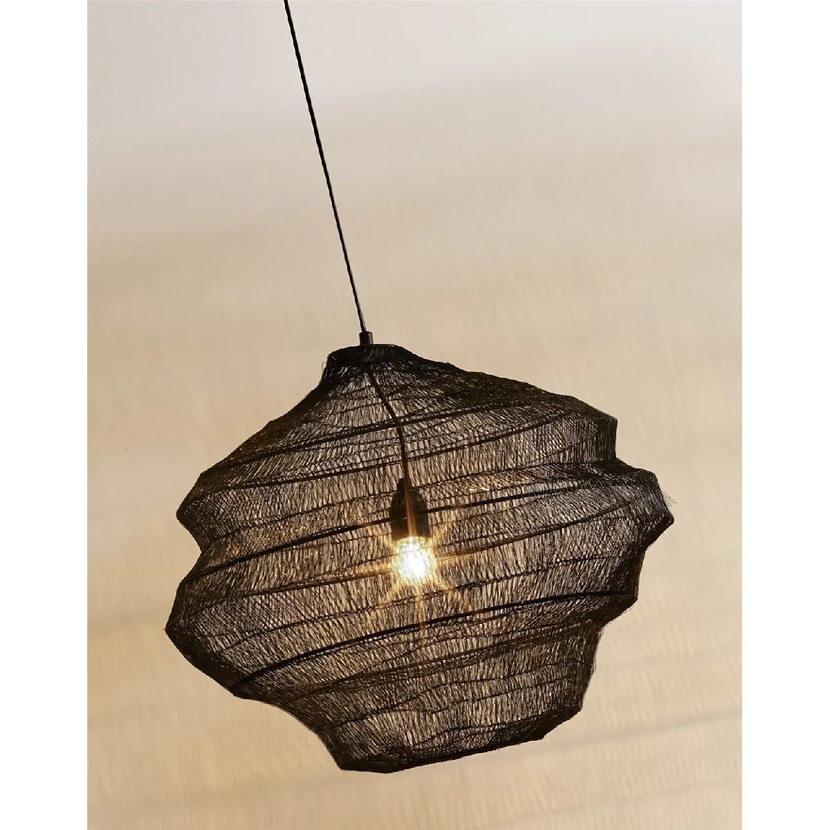 Plafonnier Thea en zinc 52x40cm 52x80cm
