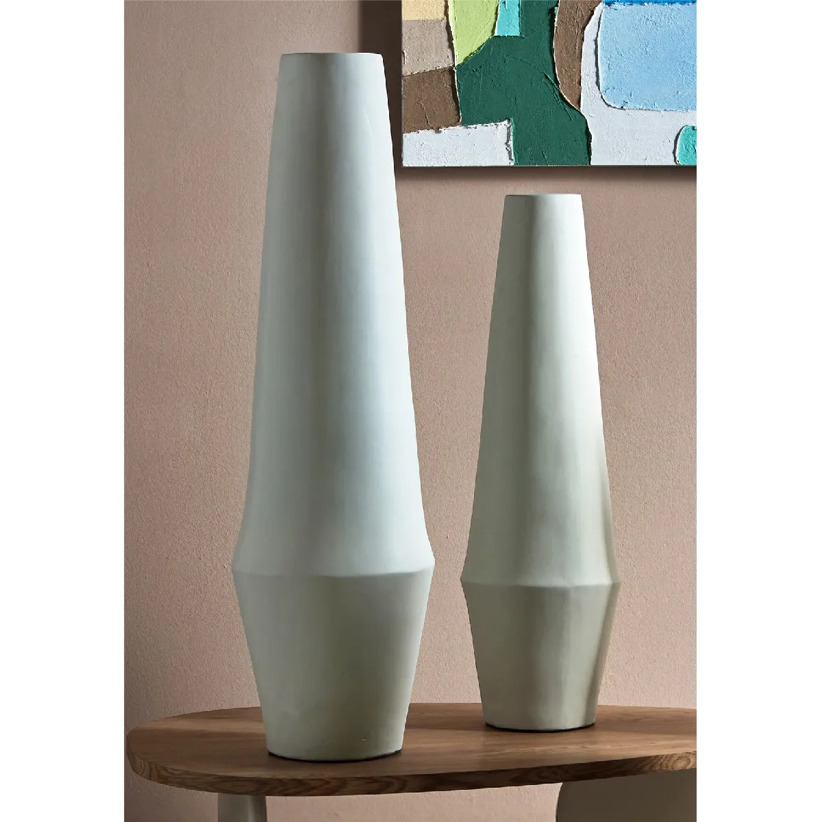 Vase beige Masud 100 cm s 2 30dx100 cm