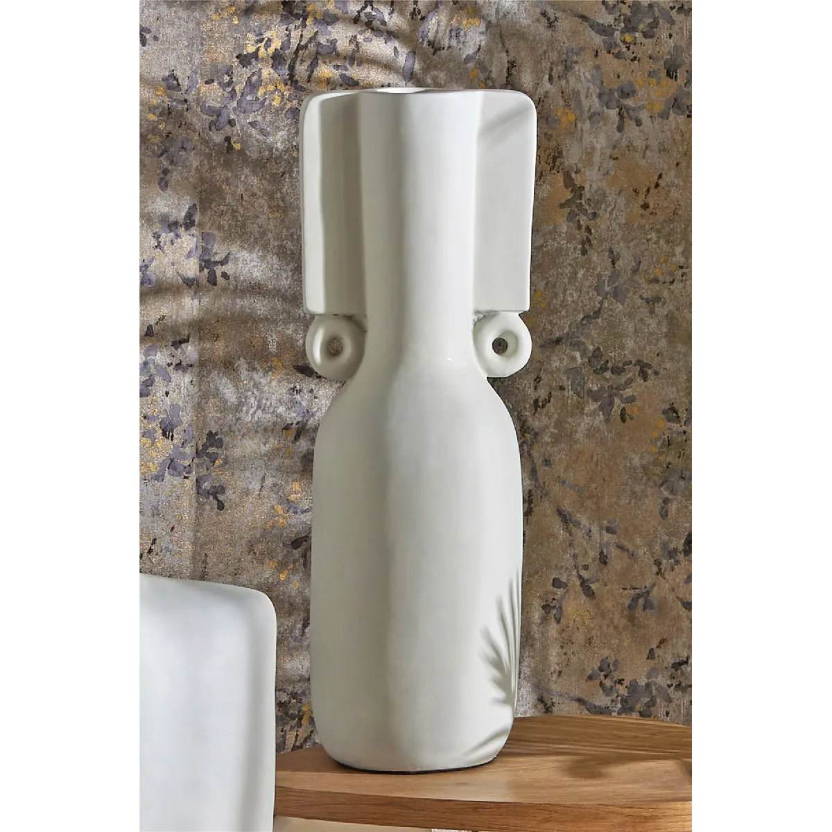 Vase Adofo beige 58cm 20dx58cm