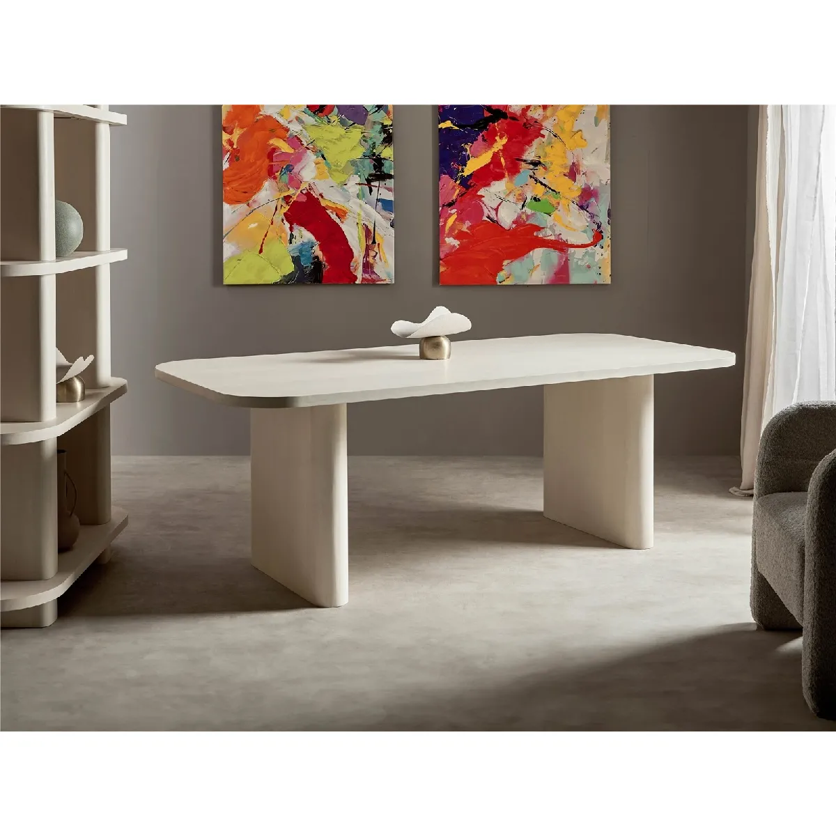 Table Ares Mango 220x100x76cm 220x100x76cm